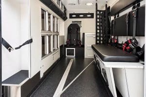 Interior of Type II Ambulance